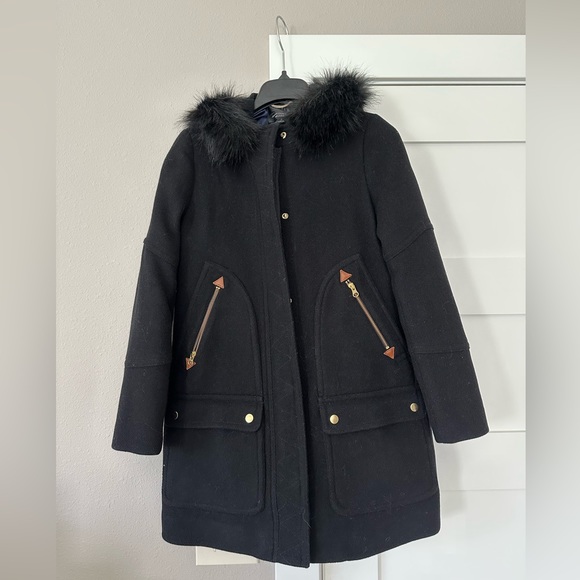 J. Crew Jackets & Blazers - J Crew Italian stadium-cloth wool coat